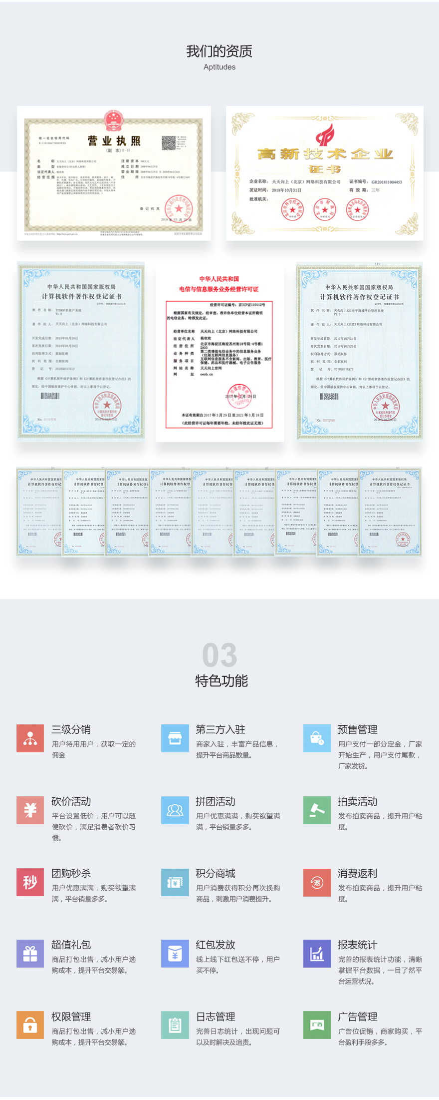 网站建设, 电商网站, 多商户商城, 分销商城